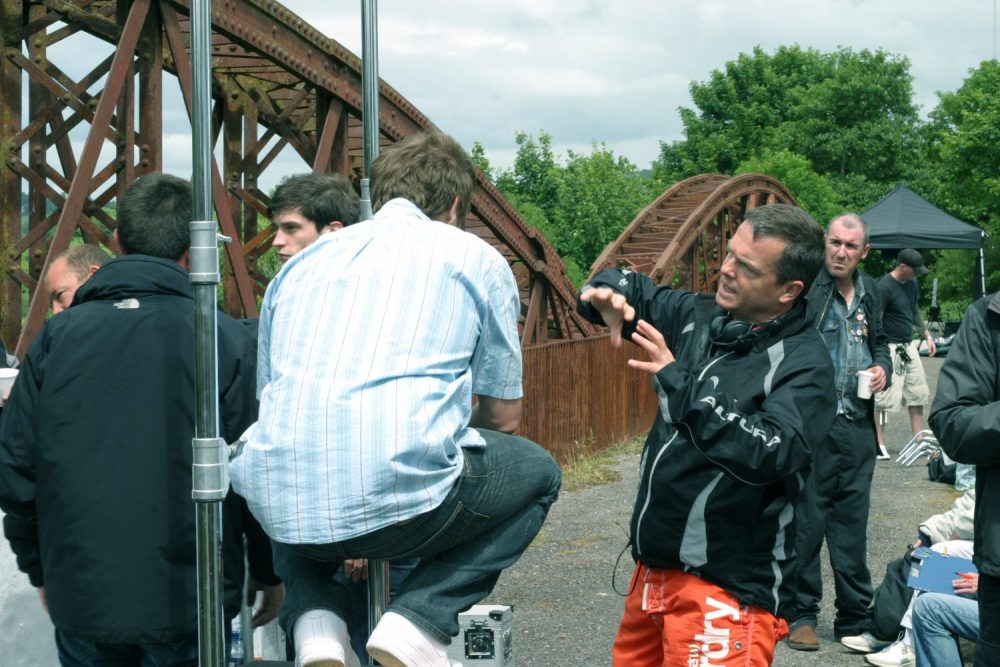 Nick On Set of Shoe